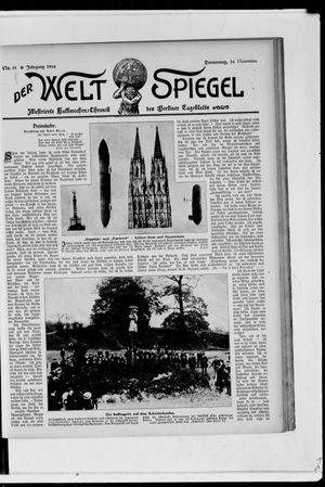 Berliner Tageblatt und Handels-Zeitung on Nov 26, 1908