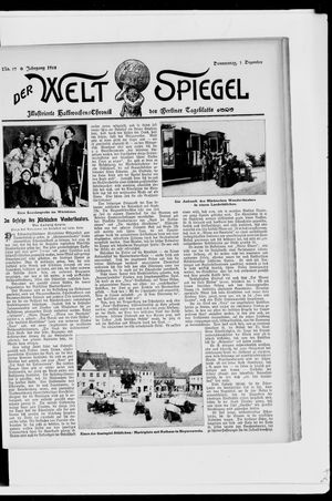 Berliner Tageblatt und Handels-Zeitung vom 03.12.1908