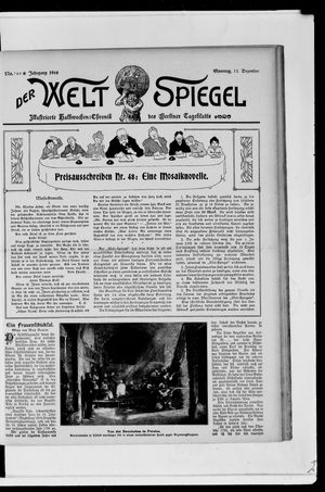 Berliner Tageblatt und Handels-Zeitung vom 13.12.1908