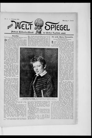 Berliner Tageblatt und Handels-Zeitung vom 10.01.1909