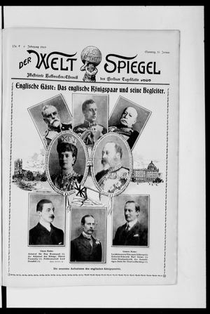 Berliner Tageblatt und Handels-Zeitung vom 31.01.1909