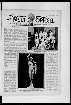 Berliner Tageblatt und Handels-Zeitung vom 04.03.1909