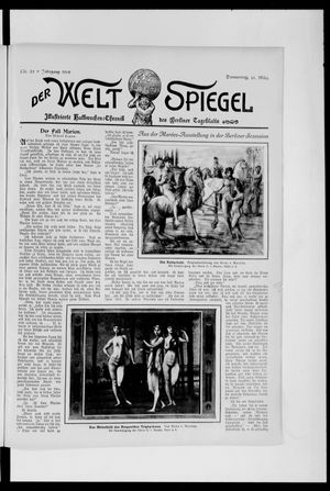 Berliner Tageblatt und Handels-Zeitung vom 11.03.1909