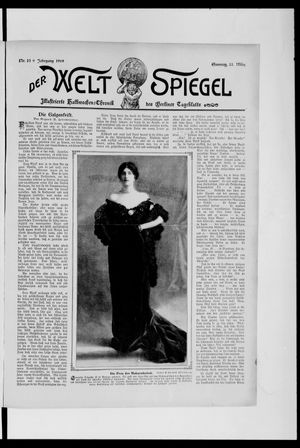 Berliner Tageblatt und Handels-Zeitung vom 21.03.1909