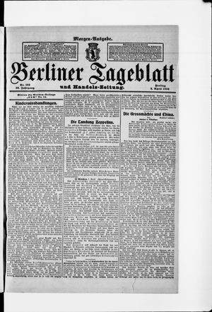 Berliner Tageblatt und Handels-Zeitung vom 02.04.1909
