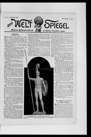 Berliner Tageblatt und Handels-Zeitung vom 08.04.1909