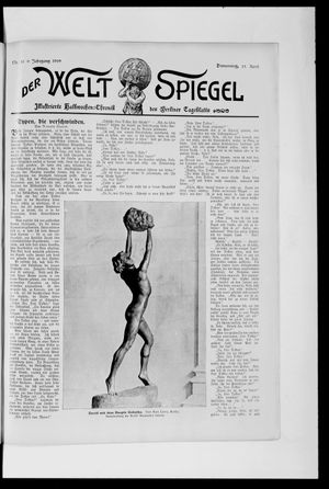 Berliner Tageblatt und Handels-Zeitung on Apr 15, 1909