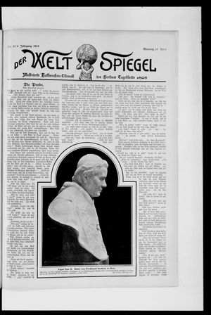 Berliner Tageblatt und Handels-Zeitung vom 18.04.1909