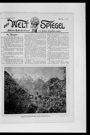 Berliner Tageblatt und Handels-Zeitung vom 25.04.1909