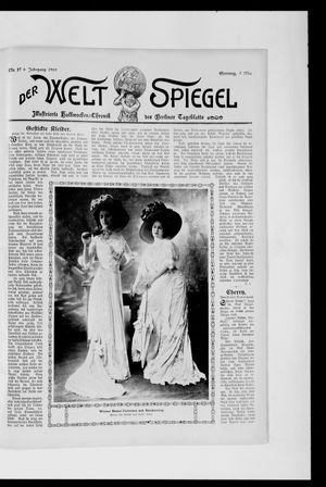 Berliner Tageblatt und Handels-Zeitung on May 9, 1909