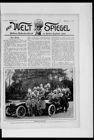 Berliner Tageblatt und Handels-Zeitung vom 16.05.1909