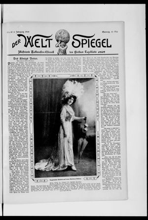 Berliner Tageblatt und Handels-Zeitung vom 23.05.1909