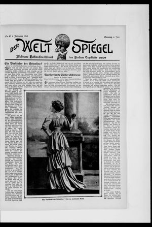 Berliner Tageblatt und Handels-Zeitung vom 06.06.1909