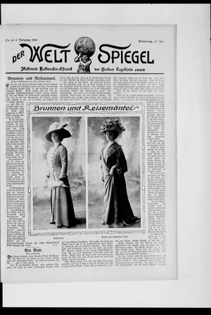 Berliner Tageblatt und Handels-Zeitung vom 29.07.1909