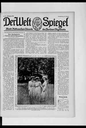Berliner Tageblatt und Handels-Zeitung vom 26.08.1909