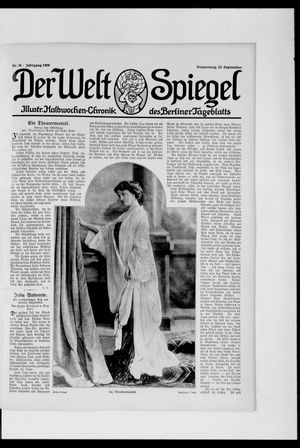 Berliner Tageblatt und Handels-Zeitung vom 23.09.1909