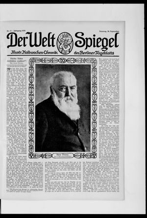 Berliner Tageblatt und Handels-Zeitung on Sep 26, 1909