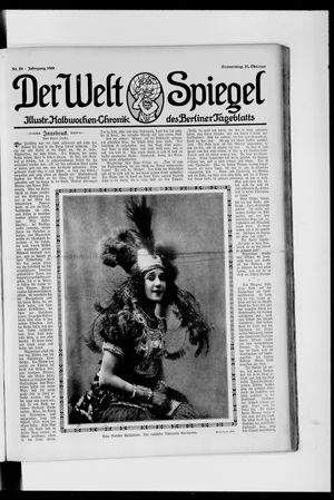 Berliner Tageblatt und Handels-Zeitung vom 21.10.1909