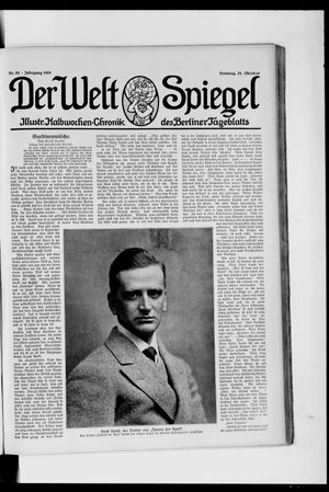 Berliner Tageblatt und Handels-Zeitung vom 24.10.1909