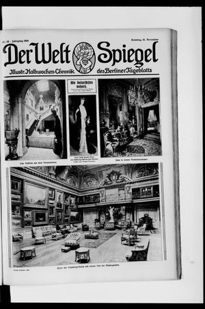 Berliner Tageblatt und Handels-Zeitung vom 21.11.1909