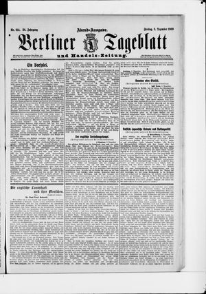 Berliner Tageblatt und Handels-Zeitung vom 03.12.1909