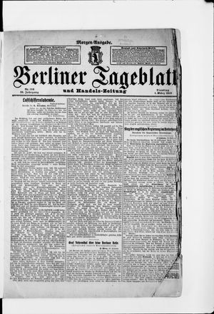 Berliner Tageblatt und Handels-Zeitung vom 01.03.1910