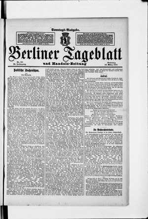 Berliner Tageblatt und Handels-Zeitung vom 13.03.1910