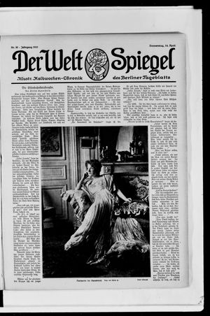 Berliner Tageblatt und Handels-Zeitung on Apr 14, 1910