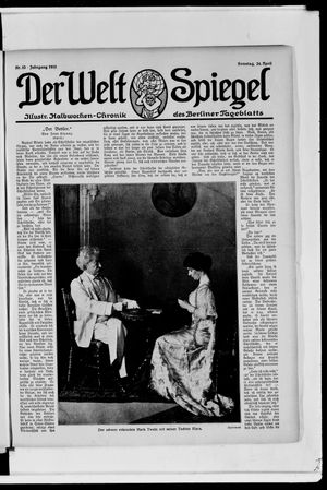 Berliner Tageblatt und Handels-Zeitung vom 24.04.1910