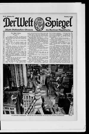 Berliner Tageblatt und Handels-Zeitung vom 22.05.1910