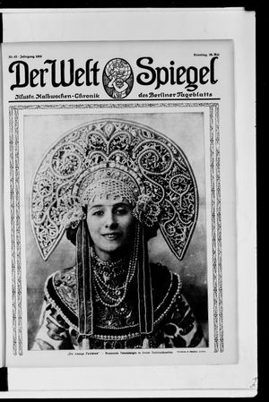Berliner Tageblatt und Handels-Zeitung vom 29.05.1910