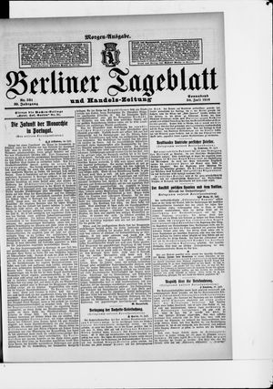 Berliner Tageblatt und Handels-Zeitung vom 30.07.1910