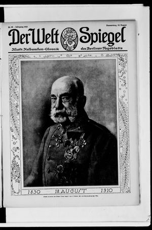 Berliner Tageblatt und Handels-Zeitung vom 18.08.1910