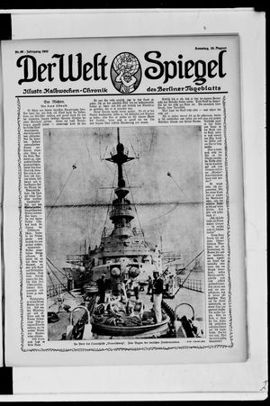 Berliner Tageblatt und Handels-Zeitung vom 28.08.1910