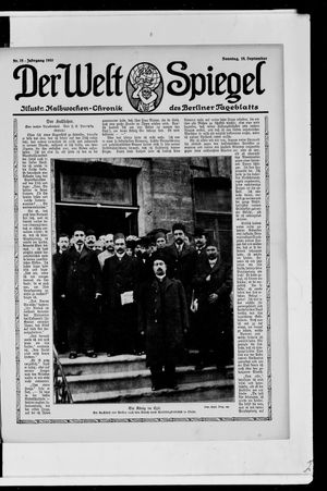 Berliner Tageblatt und Handels-Zeitung vom 18.09.1910