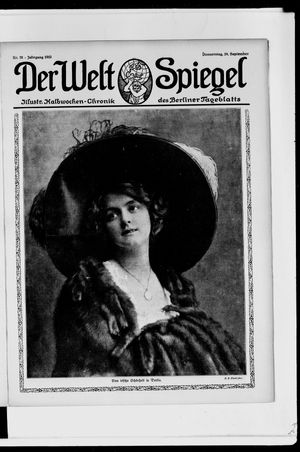 Berliner Tageblatt und Handels-Zeitung vom 29.09.1910
