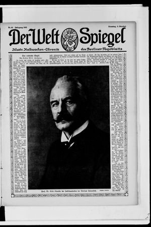 Berliner Tageblatt und Handels-Zeitung vom 09.10.1910