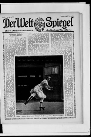 Berliner Tageblatt und Handels-Zeitung vom 03.11.1910