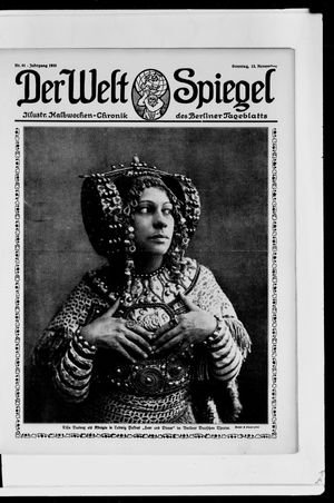 Berliner Tageblatt und Handels-Zeitung vom 13.11.1910