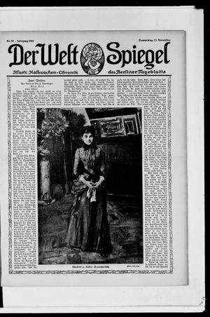 Berliner Tageblatt und Handels-Zeitung vom 17.11.1910
