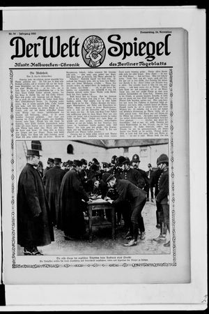 Berliner Tageblatt und Handels-Zeitung on Nov 24, 1910