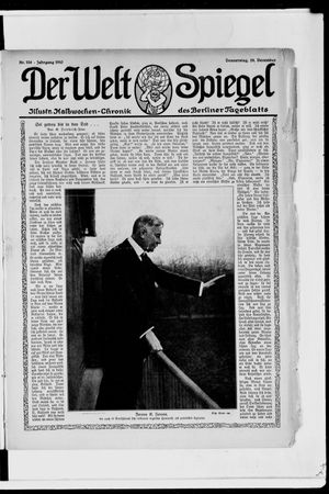 Berliner Tageblatt und Handels-Zeitung vom 29.12.1910