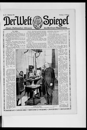 Berliner Tageblatt und Handels-Zeitung vom 05.02.1911
