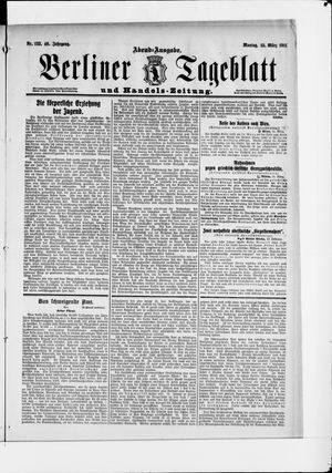 Berliner Tageblatt und Handels-Zeitung vom 13.03.1911