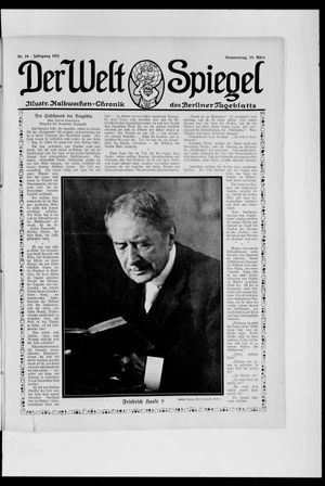 Berliner Tageblatt und Handels-Zeitung vom 23.03.1911