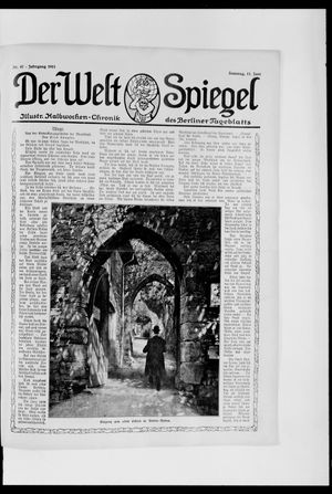 Berliner Tageblatt und Handels-Zeitung on Jun 11, 1911