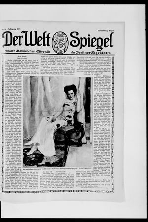 Berliner Tageblatt und Handels-Zeitung vom 20.07.1911