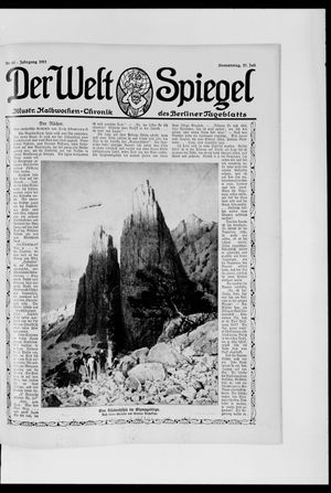 Berliner Tageblatt und Handels-Zeitung vom 27.07.1911