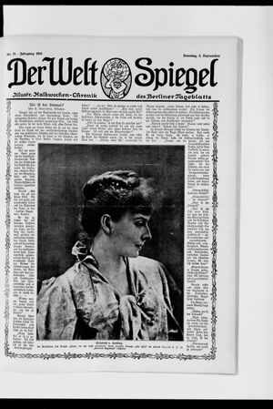 Berliner Tageblatt und Handels-Zeitung vom 03.09.1911