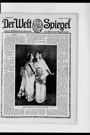 Berliner Tageblatt und Handels-Zeitung vom 17.09.1911